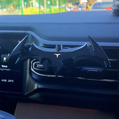 Bat Buckle Car Air Outlet Phone Holder for 4-6.5 Inch Devices