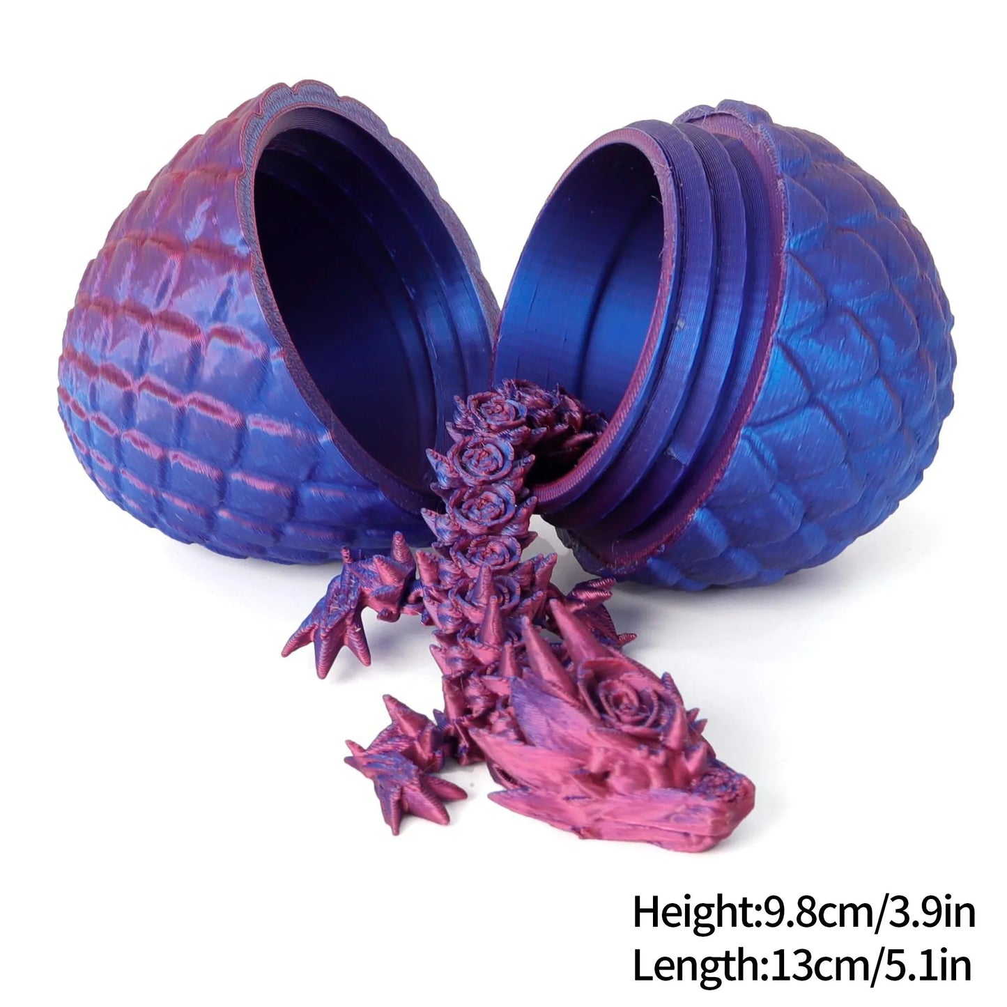 3D Printed Dragons or TRex w Egg