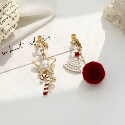 Christmas Tree & Holiday Earrings