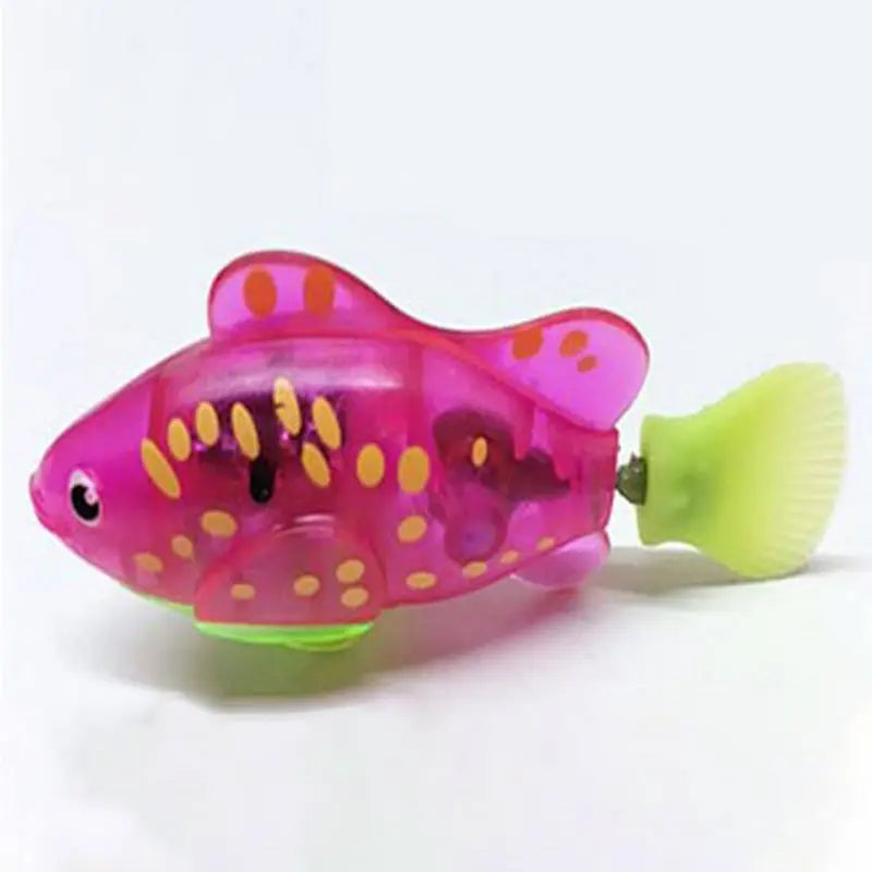 Electric Fish Toy with LED Light