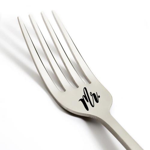 Special Fork Stainless Steel (Assorted Messages)