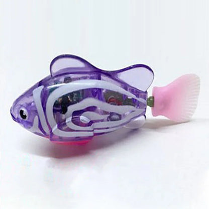 Electric Fish Toy with LED Light