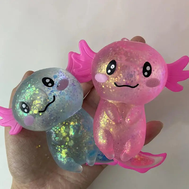 Axolotl Fidget Toy Stress Ball