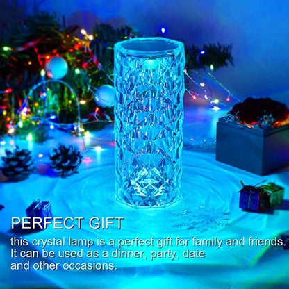 16 Colors Crystal Touch Lamp LED Light