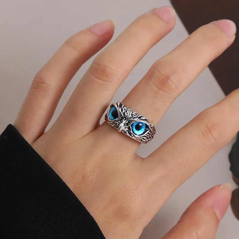 Owl Eyes Ring