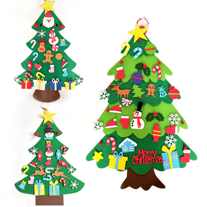 Felt Christmas Tree DIY for families