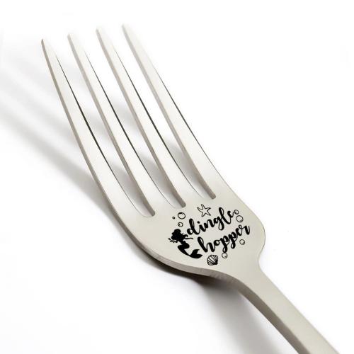 Special Fork Stainless Steel (Assorted Messages)