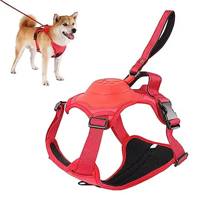 Dog Harness & Retractable Leash. All-in-One Anti-Twist Set.