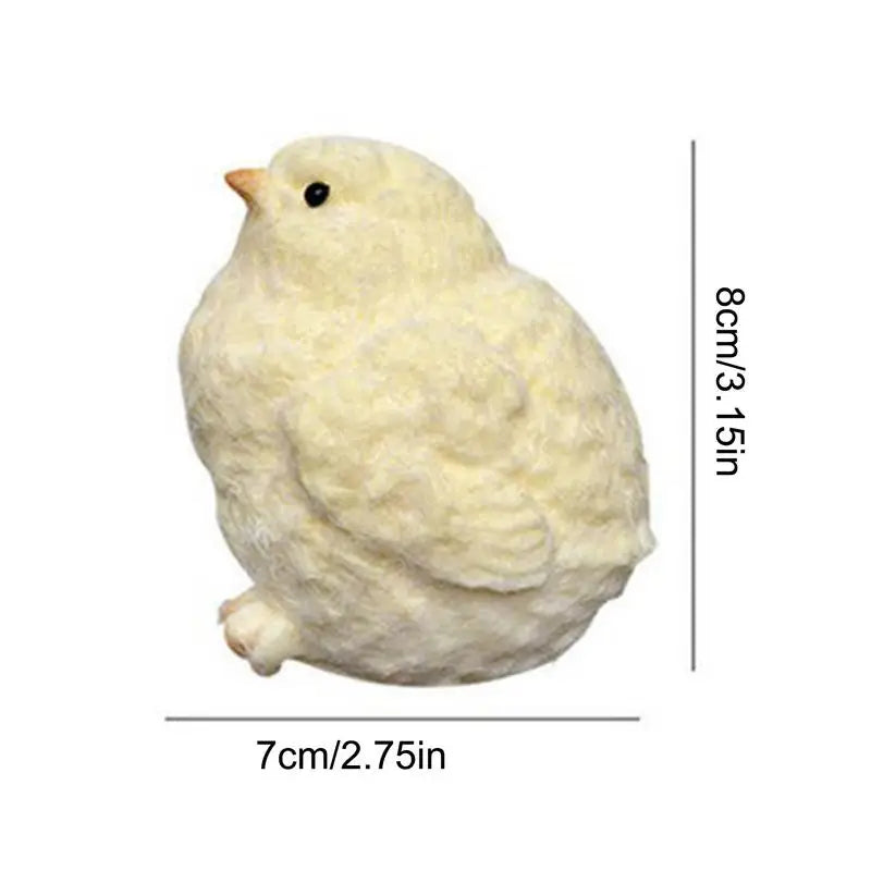 Yellow Chicken Plush Silicone Squishy