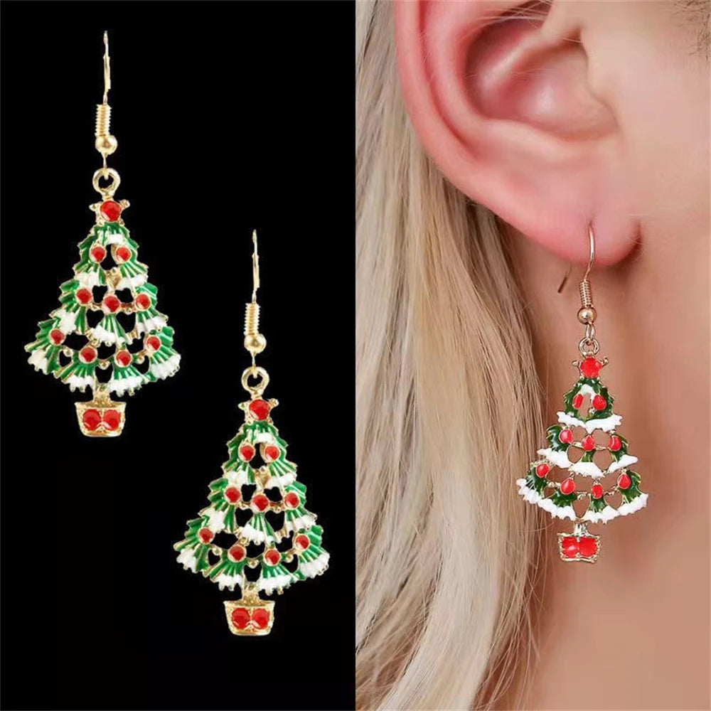 Christmas Tree & Holiday Earrings