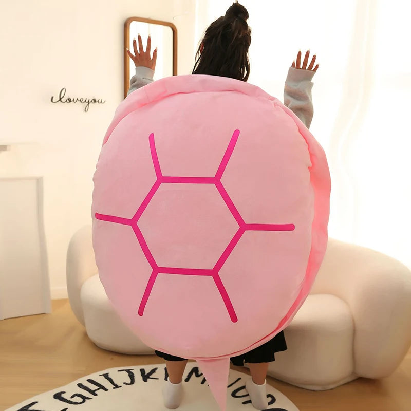 Wearable Plush Turtle Shell