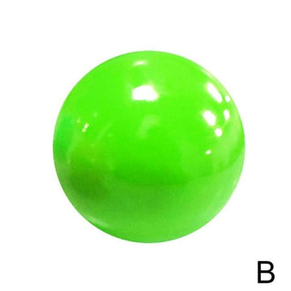 Sticky Balls Throw At Ceiling Decompression Ball Sticky Squash Ball Suction Decompression Toy Sticky Target Ball Children's Toy