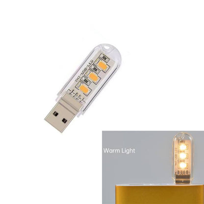 USB Plug Small Round Night Light