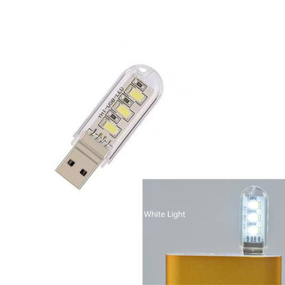 USB Plug Small Round Night Light