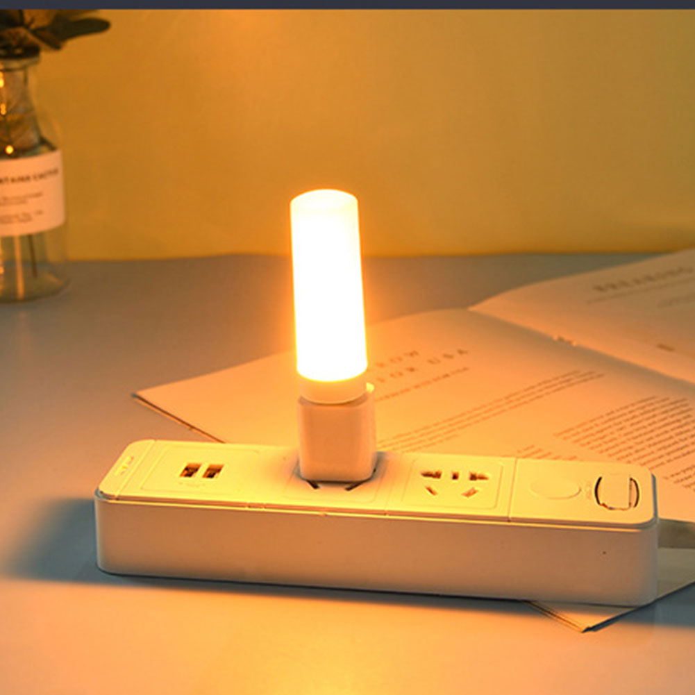 USB Plug Small Round Night Light