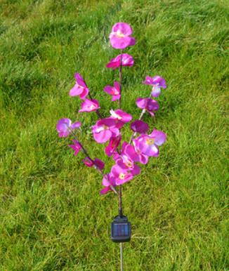 Courtyard Flowers Solar Powered Decorative Lights