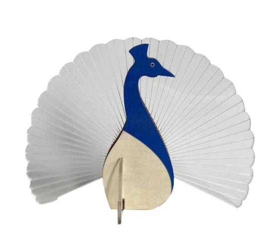 Wooden & Acrylic LED Decorative Light - (Variants) Pelican, Whale, Peacock, Wolf