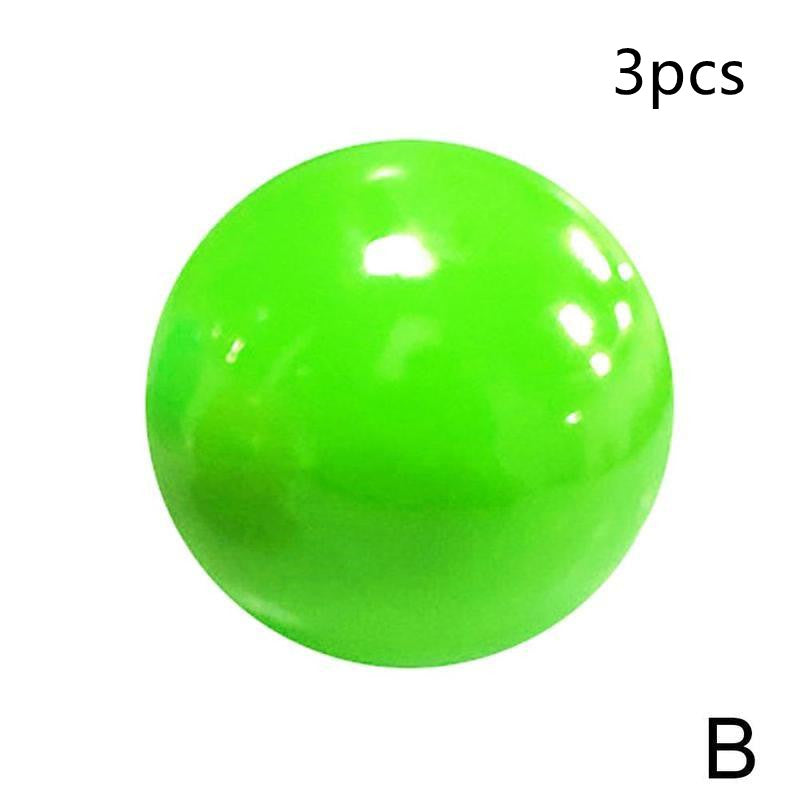 Sticky Balls Throw At Ceiling Decompression Ball Sticky Squash Ball Suction Decompression Toy Sticky Target Ball Children's Toy