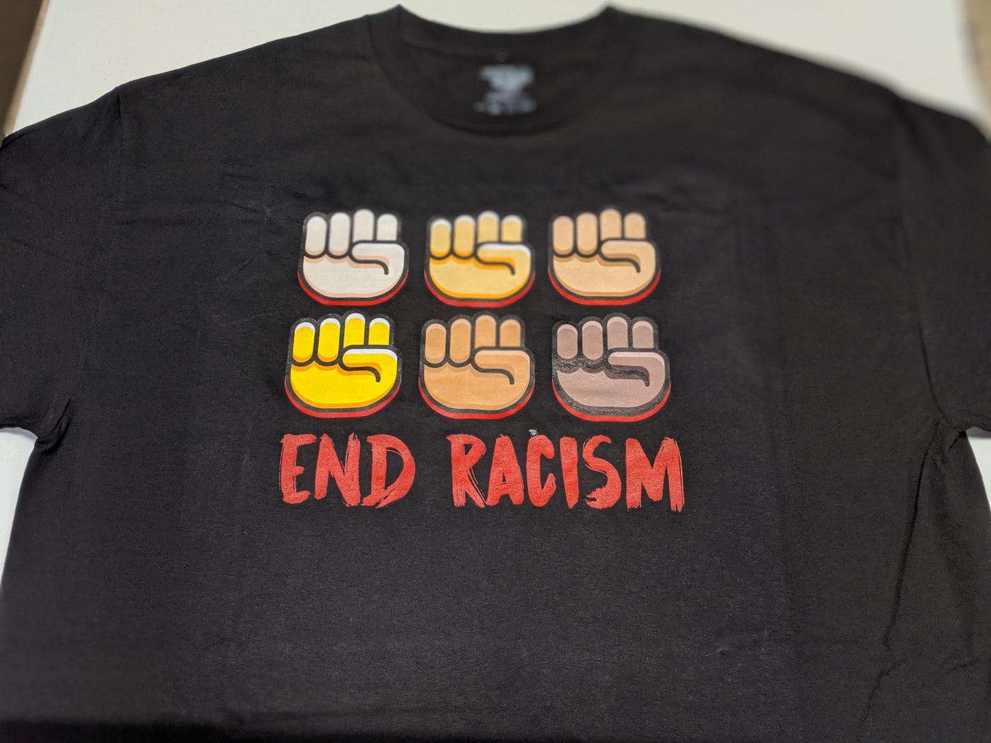 YearOfTheMosquido END RACISM Short Sleeve Shirt