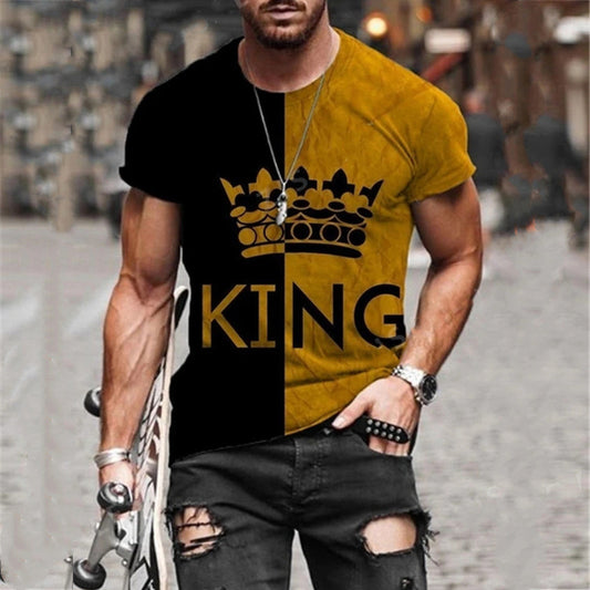 Music King Short Sleeve T-Shirts