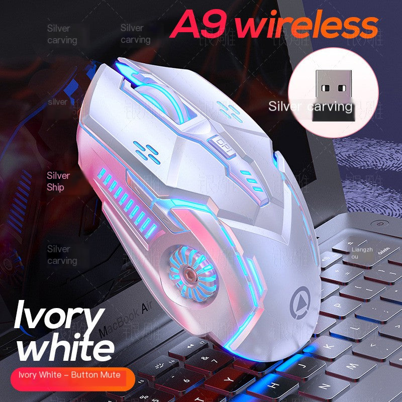 Carving A9 Gaming Wireless Mouse - Luminous Computer Accessories (Color Options)