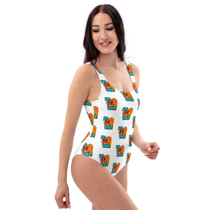 I'm Wet One-Piece Swimsuit