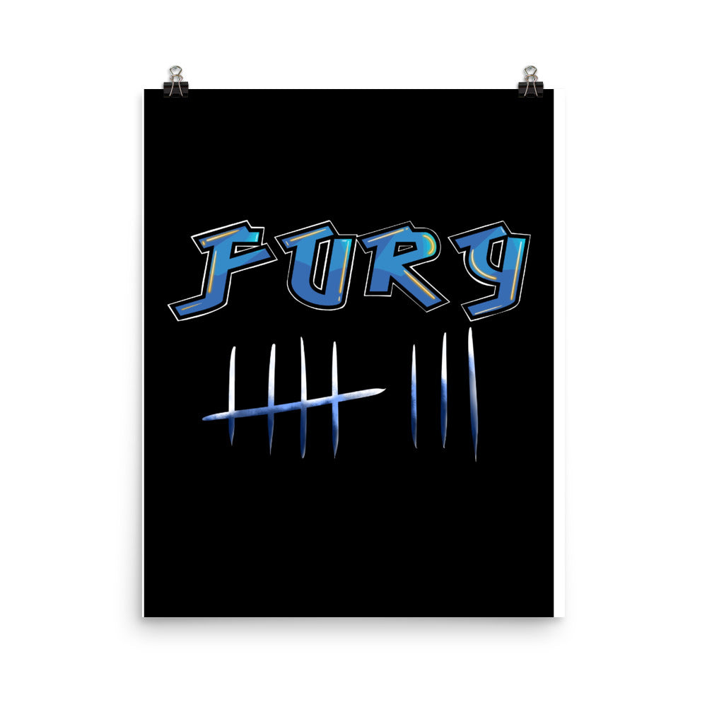 Fury Swipes Background Poster